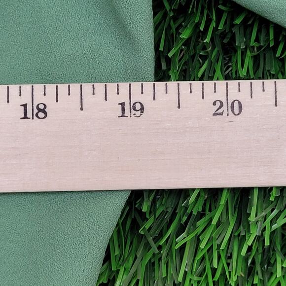 Vintage 90s Kings-Road Disco Button Shirt Small 19x27 Green - Picture 5 of 11